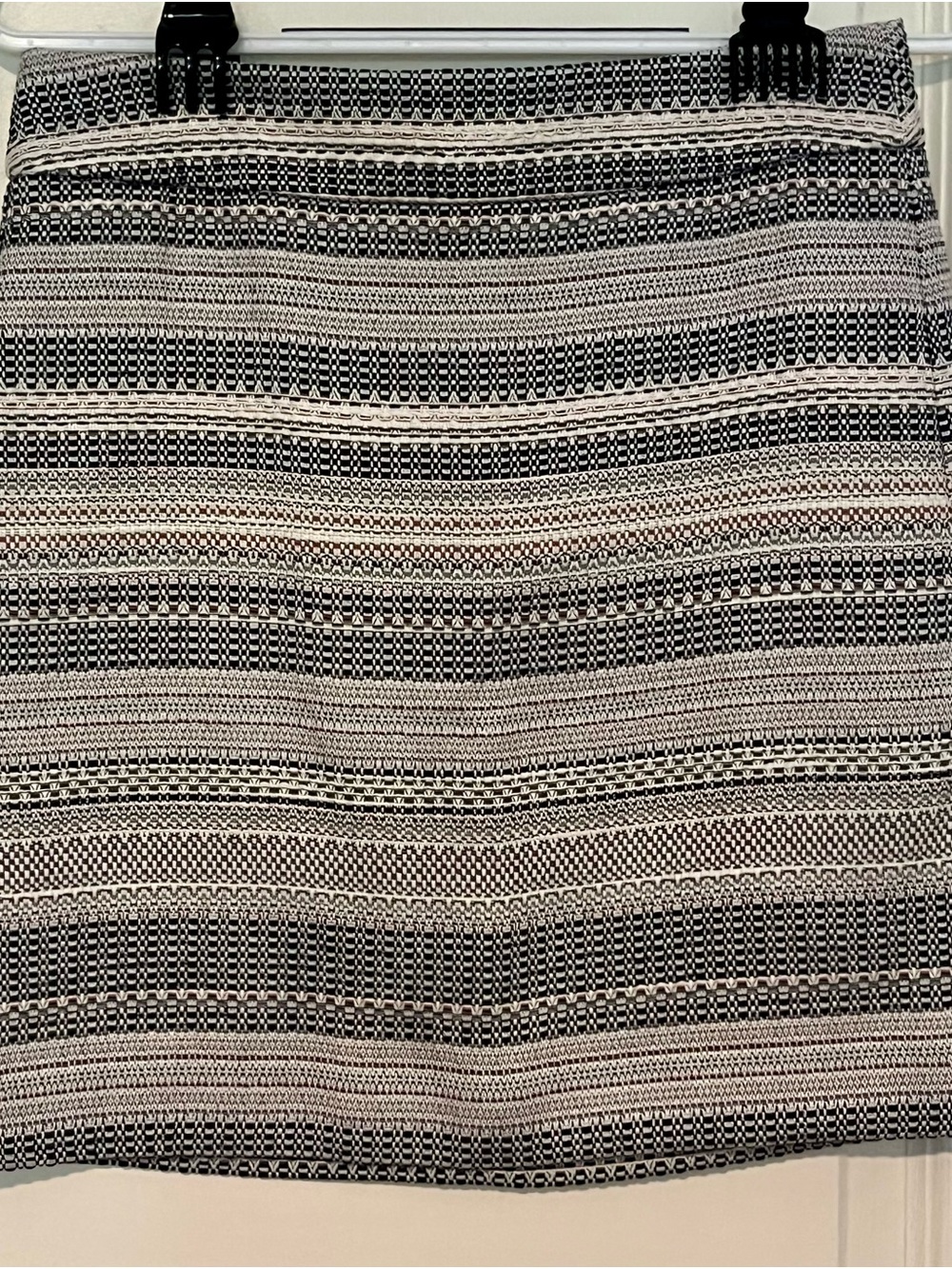 Loft Multicolor Tweed Skirt, Sz 0